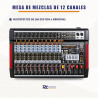 MESA MEZCLAS 12 CANALES POWER DYNAMICS