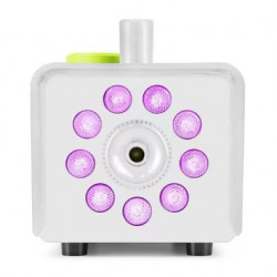 MAQUINA DE HUMO 500W RGB FUZZIX COLOR BLANCA