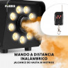 MÁQUINA DE HUMO 500W RGB FUZZIX COLOR NEGRA