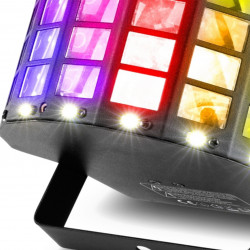 EFECTO LED DERBY RGBW + STROBO BEAMZ