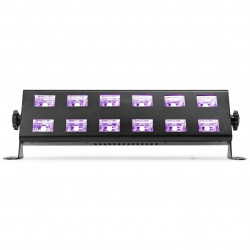 BARRA LED DOBLE ULTRAVIOLETA 12X3 W BEAMZ