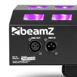 EFECTO LED UV + STROBO BEAMZ