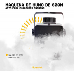 MÁQUINA DE HUMO BEAMZ RAGE 600W