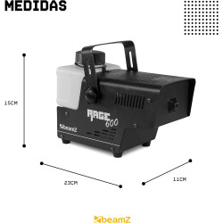 MÁQUINA DE HUMO BEAMZ RAGE 600W